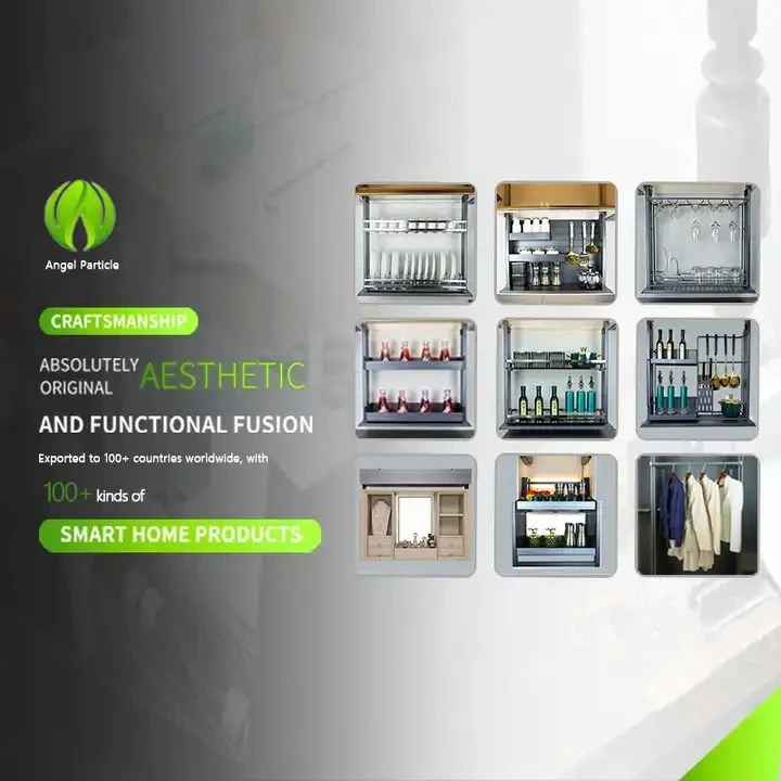 Automated Two-Tier Kitchen Lift Basket